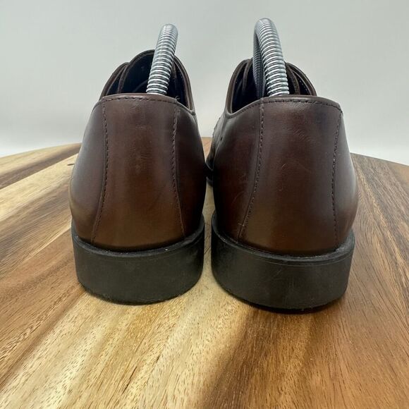 Allen Edmonds Men\'s US Size 8 D Brown Tribeca Leather Derby Dress Shoes main image 4